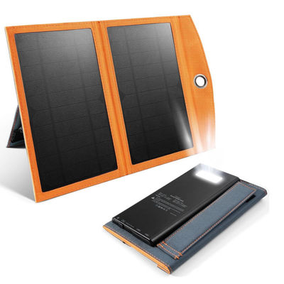 Chargeur solaire portable de 10 W, panneau solaire à cellule unique 5V 3A