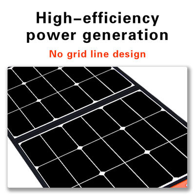 Technologie innovante Panneau solaire portable de 100 W pour les aventures en plein air