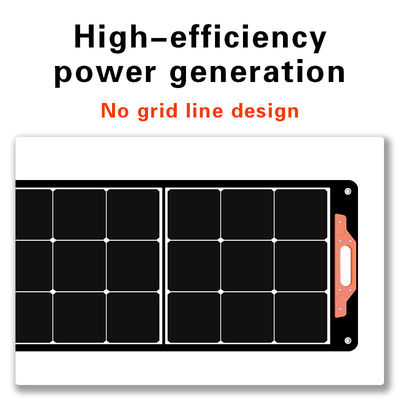 Panneau solaire portable monocristallin Modules solaires de 200 W pour le camping en plein air
