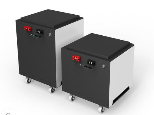 LiFePO4 Felicity batterie au lithium solaire 51.2V 250Ah 10240Wh 12800Wh avec blanc et noir