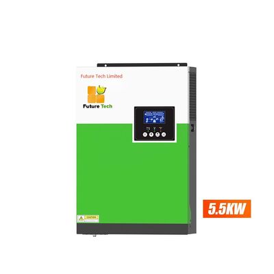 Utilisation à domicile 5.5KW hors réseau Système solaire 220/230V Inverseur solaire avec vert