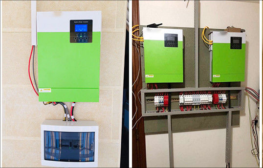 Utilisation à domicile 5.5KW hors réseau Système solaire 220/230V Inverseur solaire avec vert