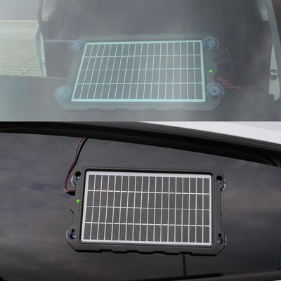 10W 12V batterie solaire chargeur à décharge de batterie alimentée maintien Marine