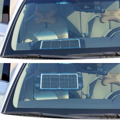 12W 12V Chargeur à décharge de panneau solaire Mainteneur de batterie solaire