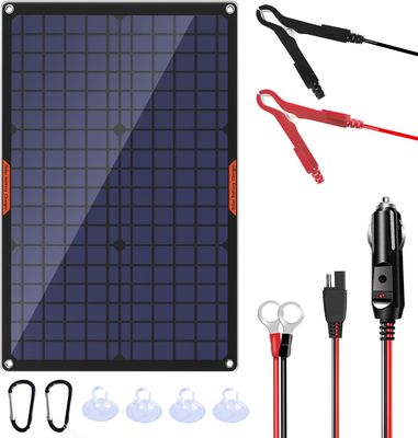 Le chargeur de batterie solaire pour camping-car Trickle 30W 12V