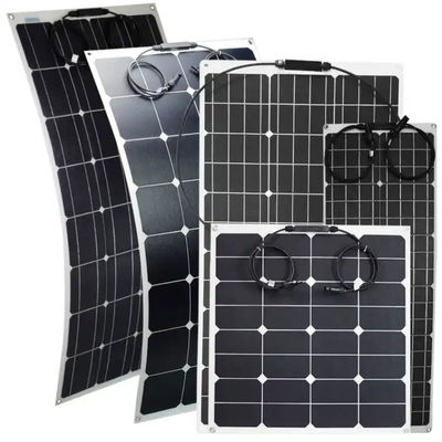 Panneau photovoltaïque flexible multifonctionnel 12V 24V 110W pour voiture maison bateau