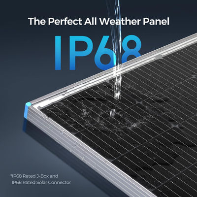 115 watts 12 volts Panneau solaire rigide Module solaire monocristallin