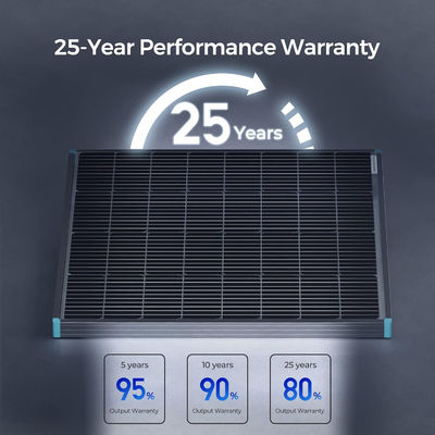 115 watts 12 volts Panneau solaire rigide Module solaire monocristallin