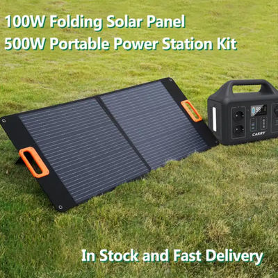 MONO ETFE 200w Station de panneau solaire pliable Générateur Système de panneau solaire pliable