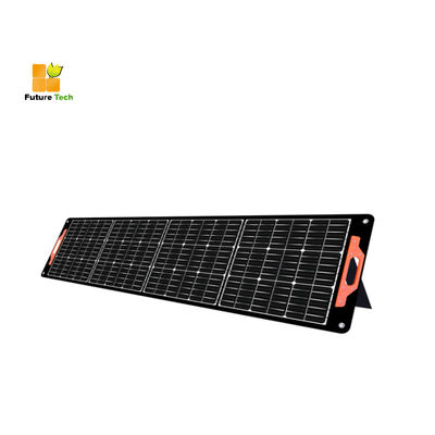 Station électrique de panneau solaire pliable portable d'urgence 200W