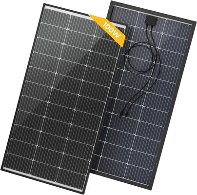 Module monocristallin à panneau solaire rigide de 100 watts 12 volts 9BB