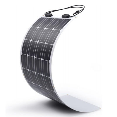 RV marine mince 100w cellule de panneau solaire flexible IP68 imperméable à l'eau