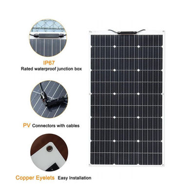 Panneau solaire photovoltaïque flexible PERC monocristallin FTET200