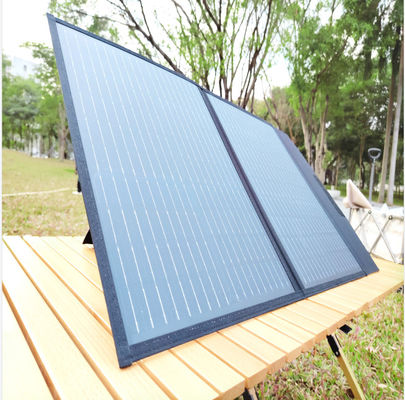 FT60 Panneau solaire pliable 60w Couverture de chargeur étanche IP65 avec noir