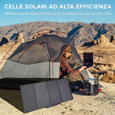 Système solaire photovoltaïque à panneau solaire pliable sur mesure 68W