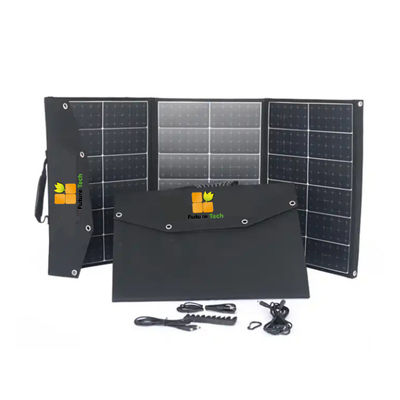 Couverture solaire pliable portable monocristalline 100W pour la maison
