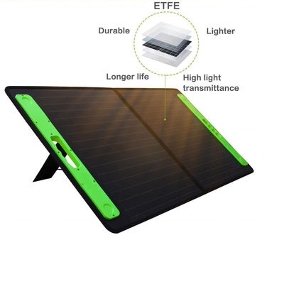 Couvertures solaires pliables personnalisées imperméables à l'eau pour caravanes 100W 19V