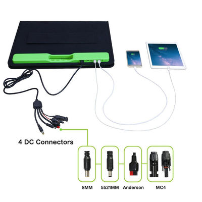 Couvertures solaires pliables personnalisées imperméables à l'eau pour caravanes 100W 19V