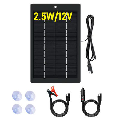 IP67 étanche à l'eau 12V usb chargeur de batterie solaire