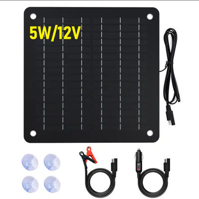 IP67 étanche à l'eau 12V usb chargeur de batterie solaire