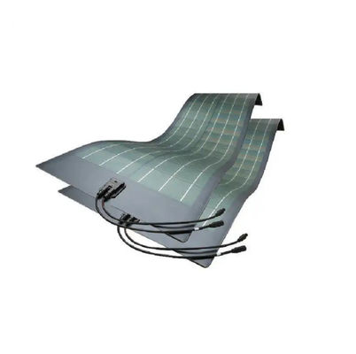 Panneau solaire flexible de 75 Watt Panneau ETFE MC4 imperméable à l'eau pour une installation facile