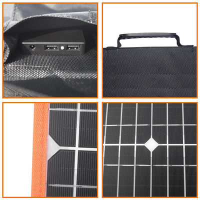 80W panneau solaire portable pliable sac à dos chargeur léger
