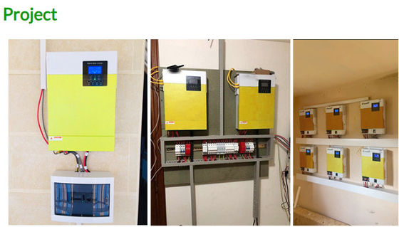 FT3000 Invertisseur hors réseau Invertisseur solaire à onde sinusoïdale pure 3 kW 110/120VAC avec jaune