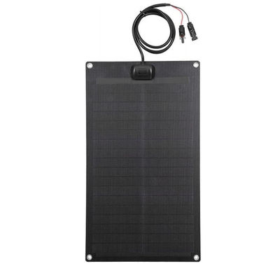 Panneaux solaires souples légers ETFE noir PERC monocristallin pour véhicule de camping