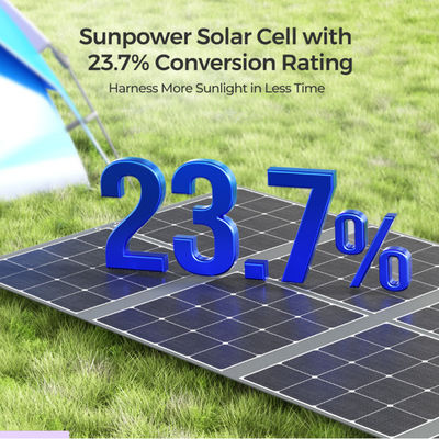 Couverture de panneau solaire pliable portable monocristallin 400W