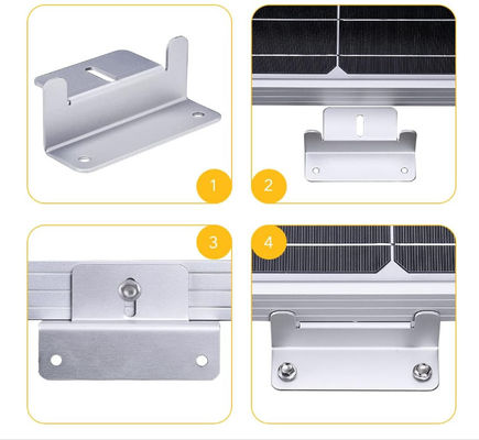 16 Unités Campervans Panneaux solaires accessoires de montage