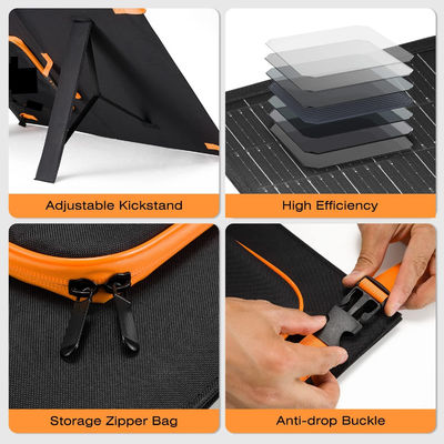 100W hors réseau chargeur solaire pliable Kit de panneau solaire portable pour le camping