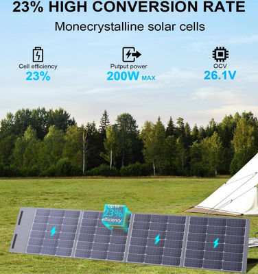 Celles de panneau de module photovoltaïque solaire flexible de 200 W MC4 OEM