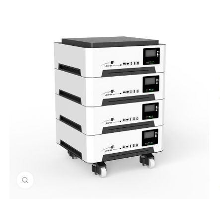 51.2V 400Ah Système de batterie au lithium solaire 20480 Blanc 6000 Cycles FTLP400