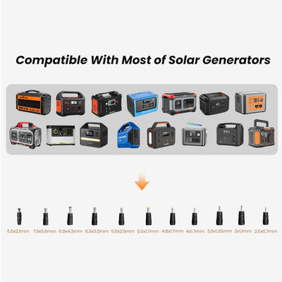 Chargeur de couverture solaire pliable étanche pour camping d'urgence extérieur