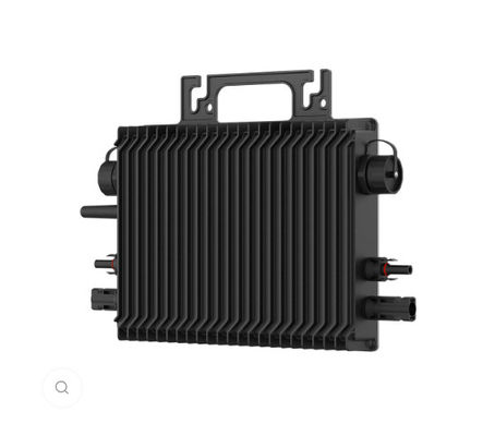 600W 2000W Micro-onduleur solaire de classe I Pour les centrales électriques de balcon avec noir et blanc