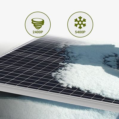 100W 12V 9BB photovoltaïque balcon panneaux solaires pour les camping-cars bateaux de mer