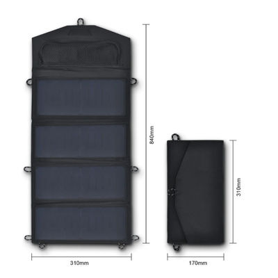 Couverture solaire pliable hors réseau 6v 28w pour un voyage en plein air
