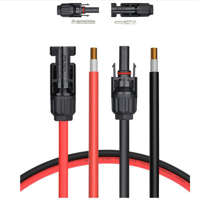 10AWG câbles d'extension photovoltaïques accessoires de panneaux solaires pour panneaux solaires portables