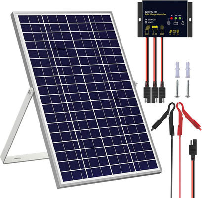 30 watts 24V Kit de panneau solaire chargeur de déchargeur de maintien contrôleur