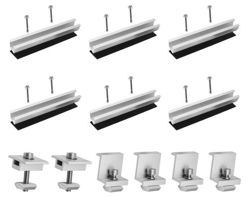 Légère en aluminium étanche à l'eau montage panneau solaire accessoires Z supports 12cm