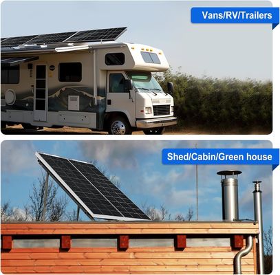 Kit de panneaux solaires monocristallins MPPT hors réseau 400 watts 12V