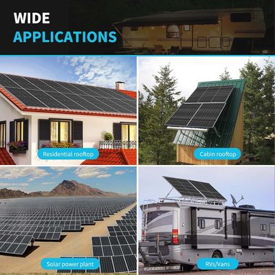Panneau solaire monocristallin 24V 320W sur le réseau pour remorques de camping-cars