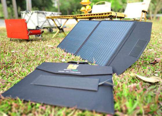 FTB30W 30w panneau solaire couverture pliable Chargeur de batterie avec noir pour l'extérieur