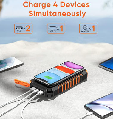 Chargeur solaire portable de 26800mAh pour téléphone portable Galaxy