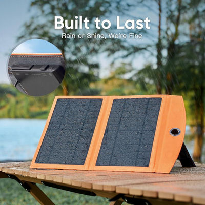 Chargeur solaire portable de 10 W, panneau solaire à cellule unique 5V 3A