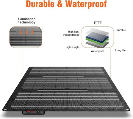 30 Watt Portable Balcon Panneaux solaires Monocristallin Silicium étanche
