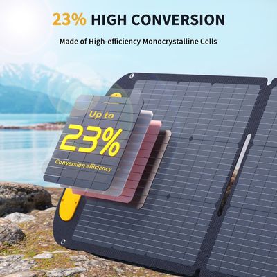 Panneau solaire hybride mono portable 110W 19V IP67 étanche