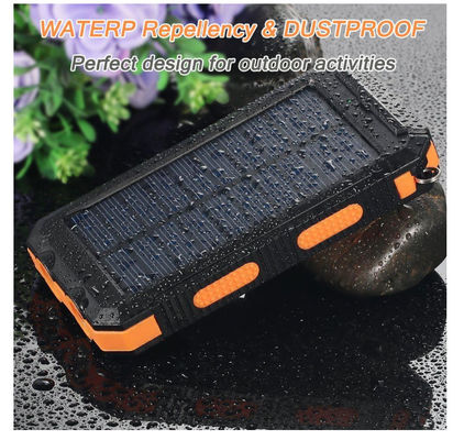 Panneau de charge solaire portable mono 12v 38800mAh Banque d'alimentation pour téléphones cellulaires