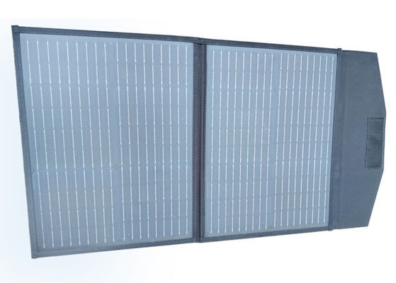 FT160 Système de chargement de cellules solaires flexibles portables 160W 18V avec ABS noir