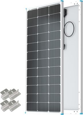 Panneaux solaires photovoltaïques monocristallins pour balcon de 100 watts 12V OEM